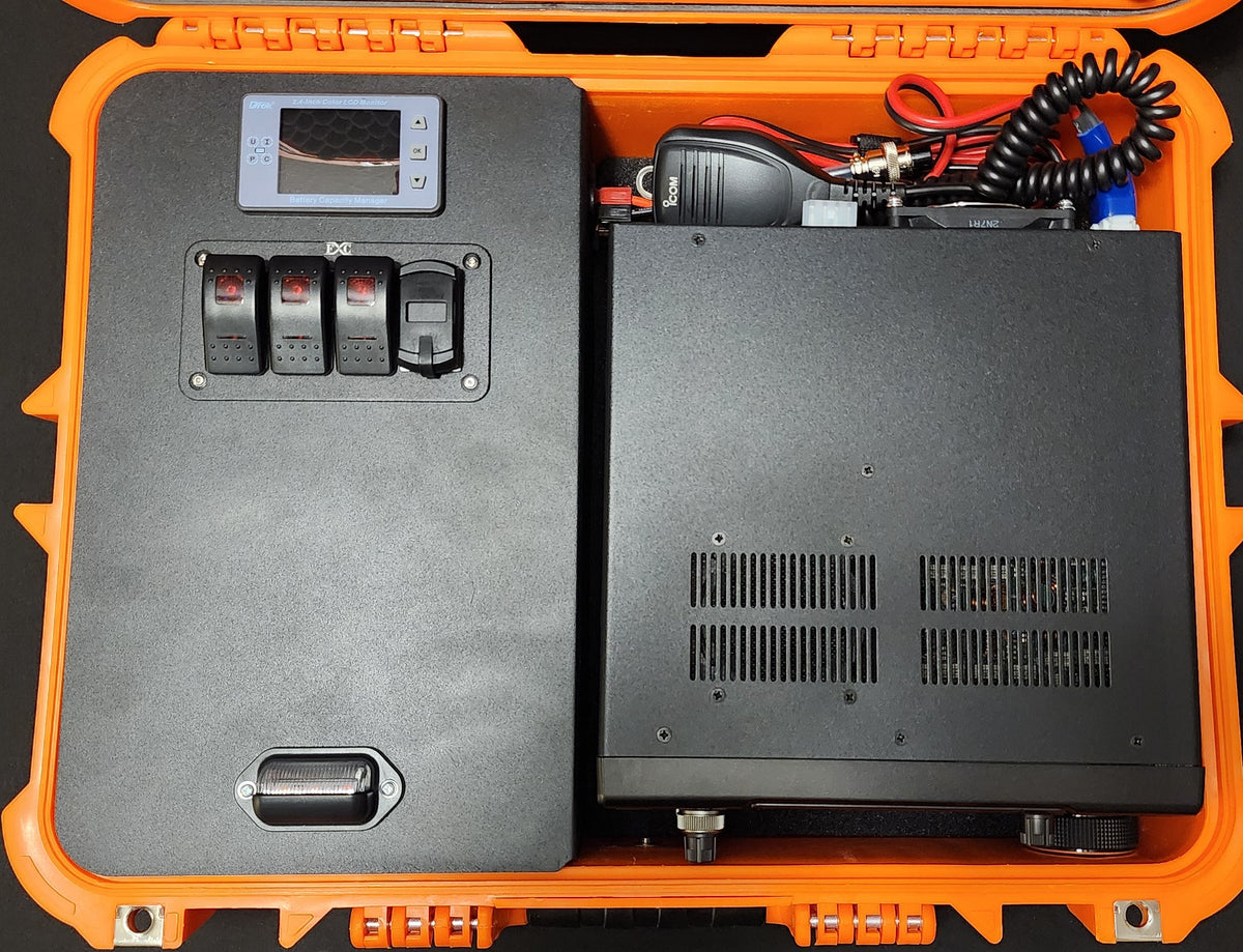 Ham Radio Open Concept Go-Box – 3C Ham Shack